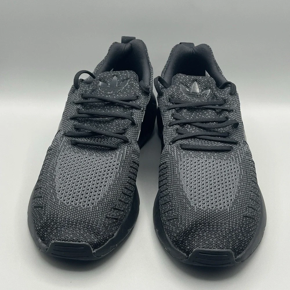 2022 Adidas Swift Run 22 Dark Grey Black Running Shoes - Men's Size‎ 12 USED